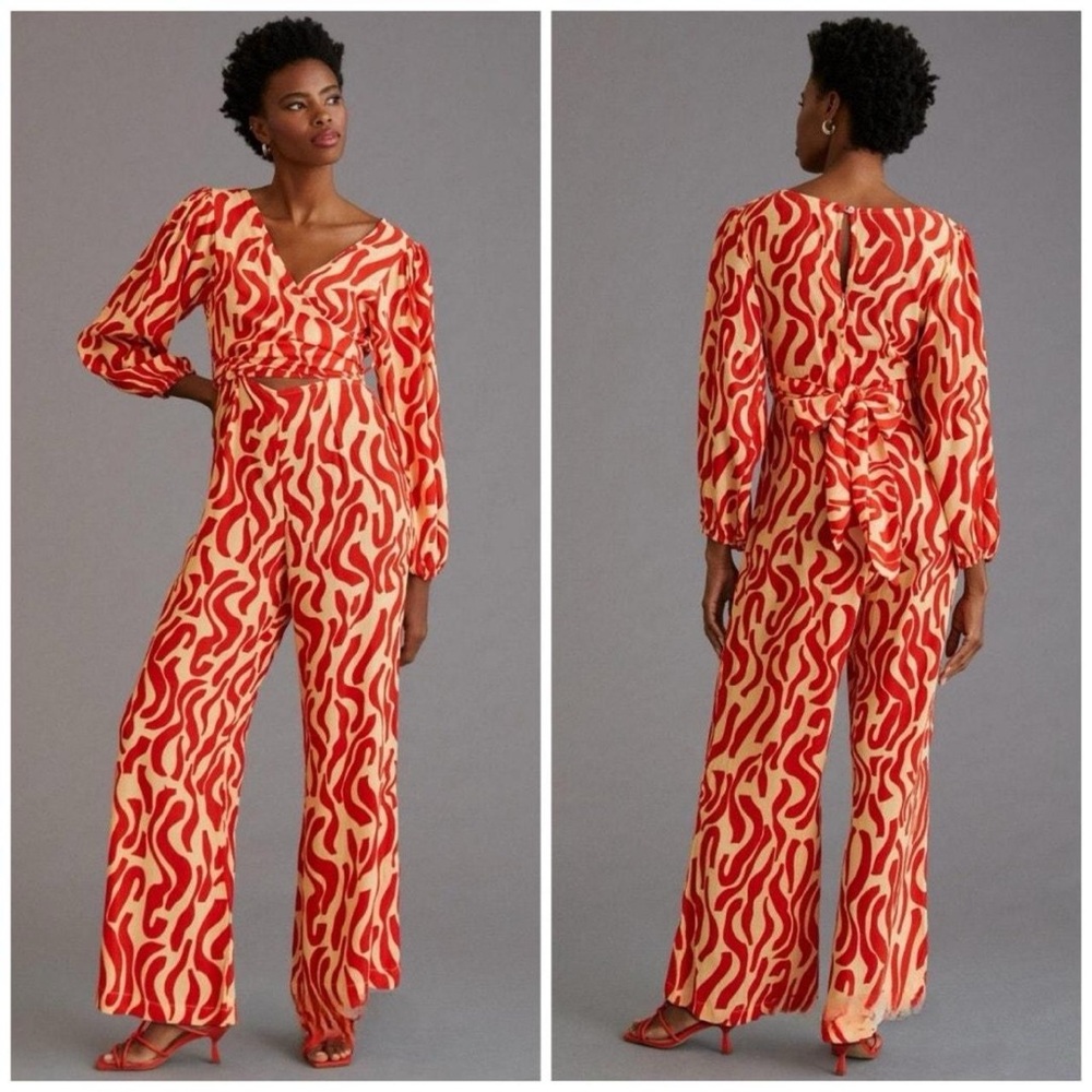 Anthropologie Faithfull the Brand Athena Jumpsuit - Size 4/ Sz Small